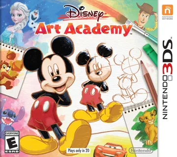 Disney Art Academy (USA) box cover front